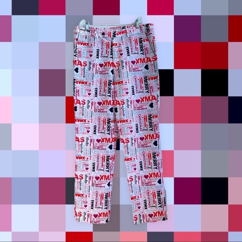 Men’s Merry Christmas pants L